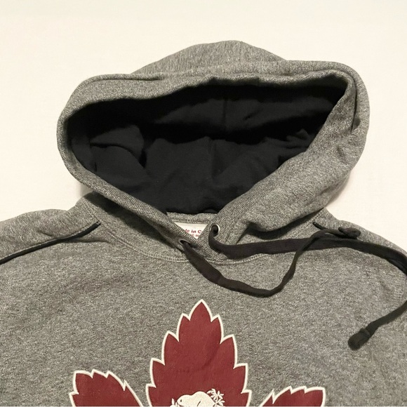 Roots Canada Grey Hoodie Womens Size XS Sweater - Picture 15 of 16